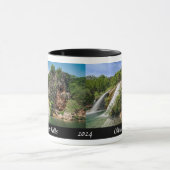 Turner Falls Oklahoma - Designer-Kaffee Tasse (Zentrum)