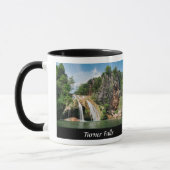 Turner Falls Oklahoma - Designer-Kaffee Tasse (Links)