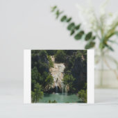 Turner Falls Postkarte (Stehend Vorderseite)