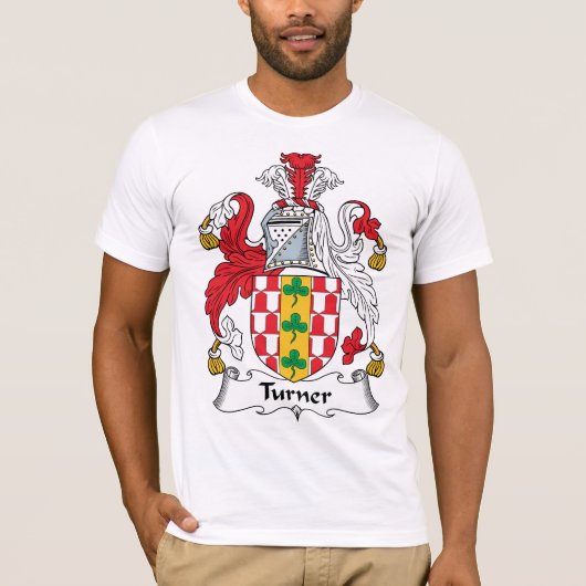 Turner-Familienwappen T-Shirt (Vorderseite)