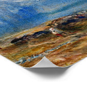 Turner - Fluelen Morning, Blick auf den See Poster (Ecke)