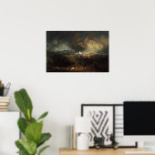 Turner - Fünfte Seuche in Ägypten Poster (Heimbüro)