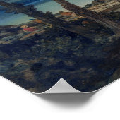 Turner - Genfer See und Mont Blanc Poster (Ecke)