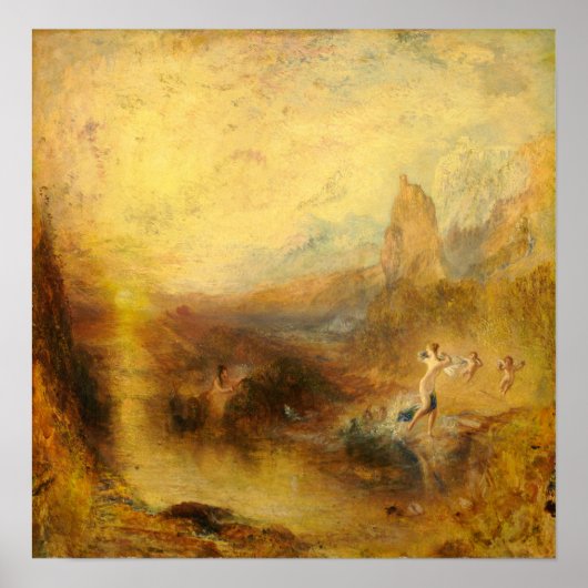 Turner - Glaucus und Scylla Poster (Vorne)