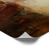 Turner - Hafen von Dieppe Poster (Ecke)
