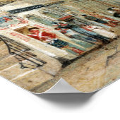Turner - High Street Edinburgh Poster (Ecke)