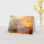 turner, j m w - der Kampf téméraire an h Karte (Gelbe Blume)