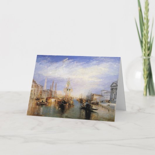 turner, j m w - the grand canal - venice karte (Vorderseite)