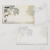 Turner Joseph Mallord William Visitenkarte (Vorne/Hinten)