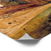 Turner - Jungen fangen Krebse, Scarborough-Stadt Poster (Ecke)