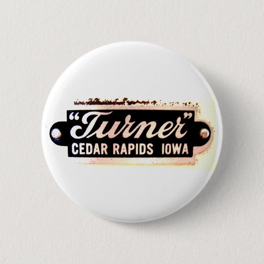 Turner-Knopf (weiß) Button (Vorderseite)