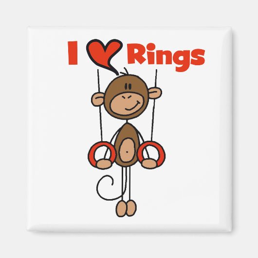 Turner liebt Ringe Magnet (Vorne)