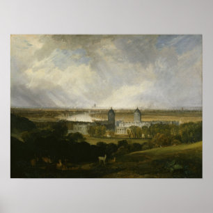Turner - London vom Greenwich Park Poster