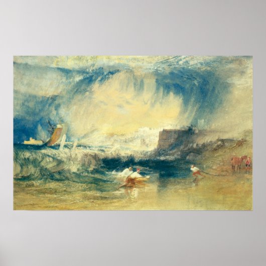 Turner - Lyme Regis Dorsetshire England Poster (Vorne)
