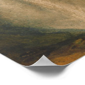 Turner - Oberer Fall des Reichenbacher Regenbogens Poster (Ecke)