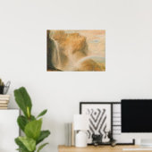 Turner - Oberer Fall des Reichenbacher Regenbogens Poster (Heimbüro)