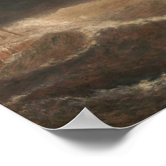 Turner - Port Ruysdael Poster (Ecke)