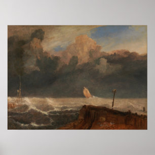Turner - Port Ruysdael Poster