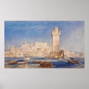 Turner - Rhodes Poster