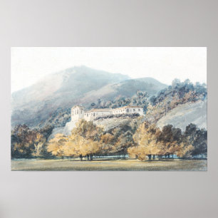 Turner - Santa Lucia-Kloster bei Caserta Poster