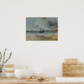 Turner - Schiff Aground Brighton Poster (Küche)