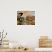 Turner - Schloss Rosenau Coburg Poster (Küche)