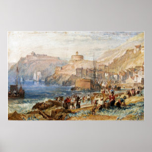 Turner - St. Mawes Cornwall Poster
