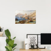 Turner - St. Mawes Cornwall Poster (Heimbüro)