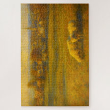Turner Stil Englische Schaf-Landschaft-Puzzle
