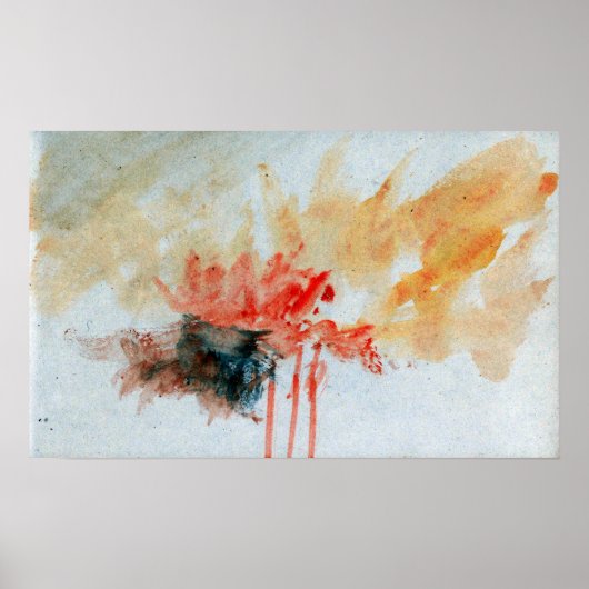 Turner - Studie, aus Channel Sketchbook Poster (Vorne)