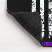 Turner-Syndrom-Kämpfer US-Flagge Mousepad (Ecke)