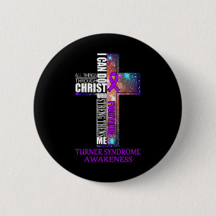 Turner Syndrome Awareness - Christmas Gift Button