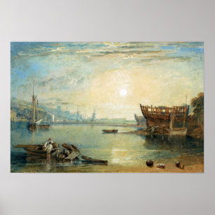 Turner - Teignmouth Devonshire Poster