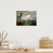 Turner - Themse über der Wasserloo-Brücke Poster (Küche)