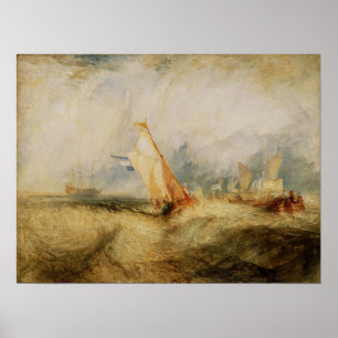 Turner - Van Tromp wird seiner Maste gefallen Poster