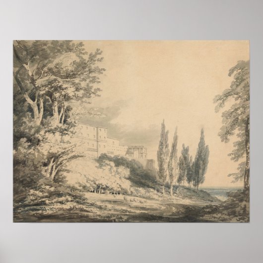 Turner - Villa D'Este Poster (Vorne)