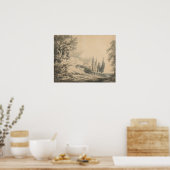 Turner - Villa D'Este Poster (Küche)