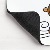 Turneräffchen Mousepad (Ecke)