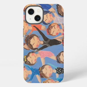 Turnerbuntes Geschenk mit farbenfrohem Muster iPhone 13 Hülle
