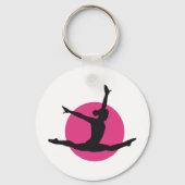 Turnerin Schlüsselanhänger (Vorderseite)