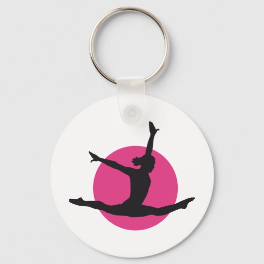 Turnerin Schlüsselanhänger (Vorderseite)