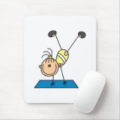 Turnerin übt mousepad (Mit Mouse)
