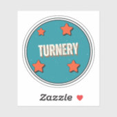 Turnery Aufkleber (Blatt)