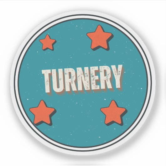 Turnery Aufkleber (Vorderseite)
