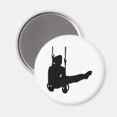 Turnhalle Magnet (Vorderseite/Rückseite)