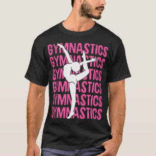 Turnhalle Turnerin Mädchen T-Shirt