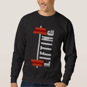 Turnhallen-Fitness-GewichtsanhebenShirt Sweatshirt