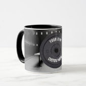 Turnhallen-Inhaber oder Benutzer-lustige Tasse (Vorderseite Links)