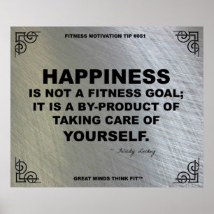Turnhallen-Plakat für Fitness-Motivation #051 Poster