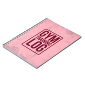 Turnhallen-Trainings-Klotz Notizblock (Linke Seite)